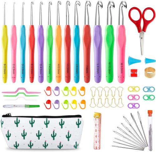 Inscraft かぎ針セット 73点 13 Pack Crochet Hook Kit