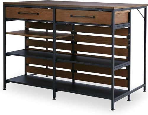 ロウヤ(LOWYA) アイランドカウンターテーブル VDRS3_QPX9WH