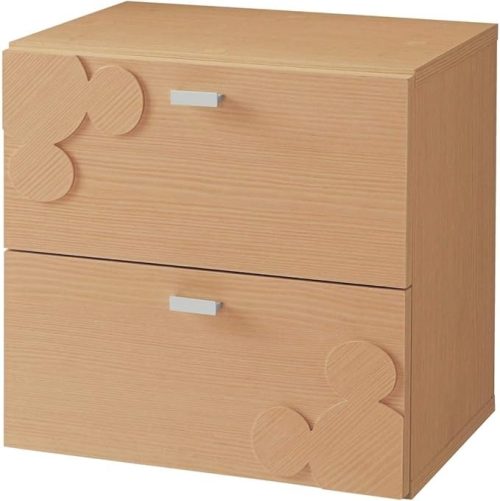 ベルメゾン(BELLE MAISON) キューブボックス ミッキーモチーフ 引出し