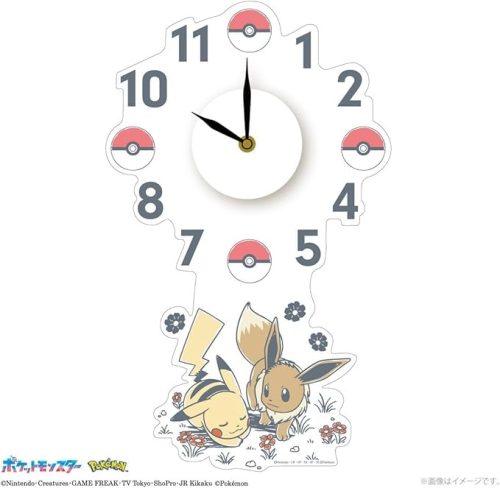 東洋ケース ポケモンウォールクロックステッカー WC-PM-01