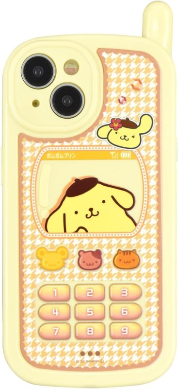 グルマンディーズ(gourmandise) サンリオキャラクターズ iPhone15/14 対応 レトロガラケー風ケース SANG-382PN 2023