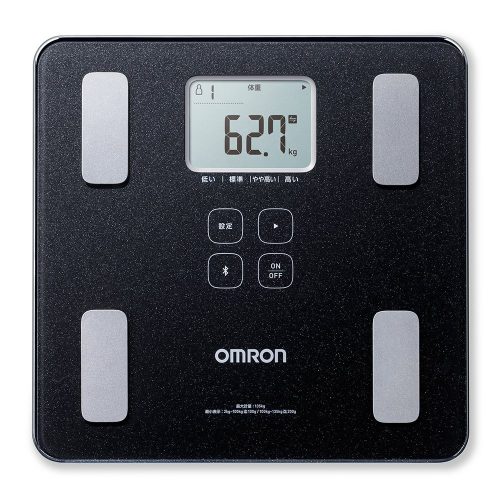 【新品未使用】オムロン 体重 体組成計 スマホ連動 OMRONconnect対応 オムロン 体重体組成計 体重計 KRD-603T2-BK カラダスキャン