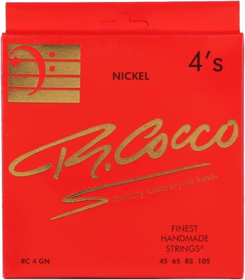 リチャードココ(R COCCO) FINEST HANDMADE STRINGS STAINLESS STEEL OR NICKEL ROUND WOUND RC4GN