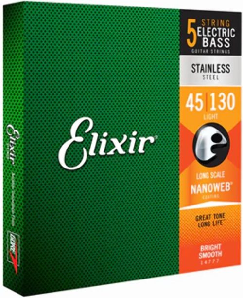エリクサー(Elixir) エレクトリックベース ステンレス NANOWEBコーティング 14777