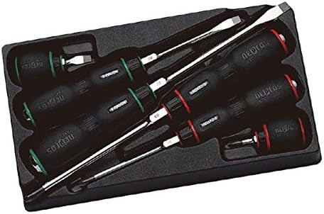 京都機械工具(KTC) ネプロス 樹脂柄ドライバ混合セット 6本組 NTD106