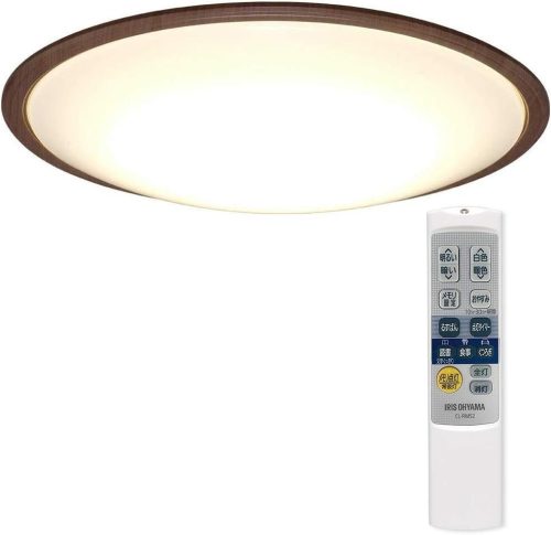 アイリスオーヤマ(IRIS OHYAMA) シーリングライト LED メタルサーキットシリーズ 14畳 調光 調色 ウッドフレーム CL14DL-5.1