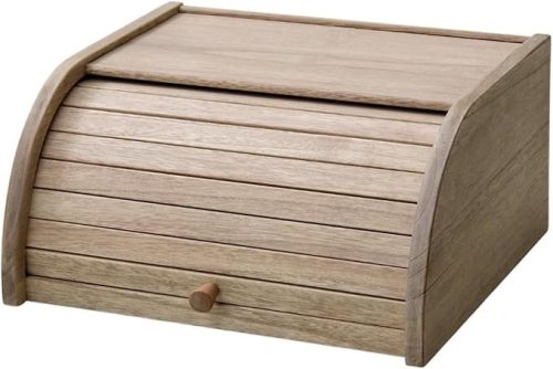 山善(YAMAZEN) 木製 ブレッドケース HBC-30