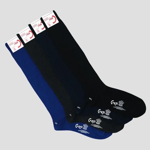 コーギ(corgi) PEMBROKE マーセライズドコットン リブロングホーズ 10.5inch