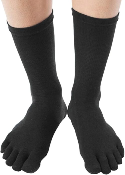 ラサンテ(Lasante) 5本指ソックス 絹ハイゲージ 20163