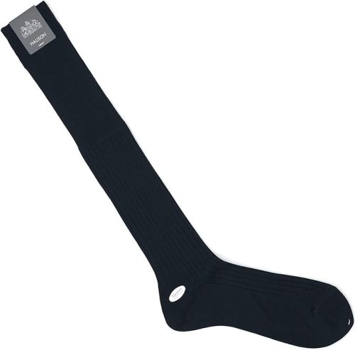 ハリソン(HALISON) エジプト綿 ワイドリブ ロングホーズ