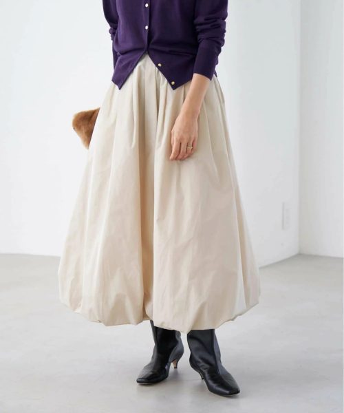 イエナ(IENA) タフタバルーンスカート