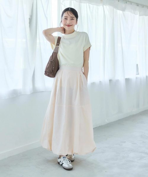 コカ(coca) 撥水ナイロンバルーンスカート