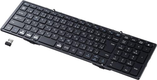 サンワサプライ(SANWA SUPPLY) 折りたたみ式 ワイヤレスキーボード SKB-WL35BK 2023