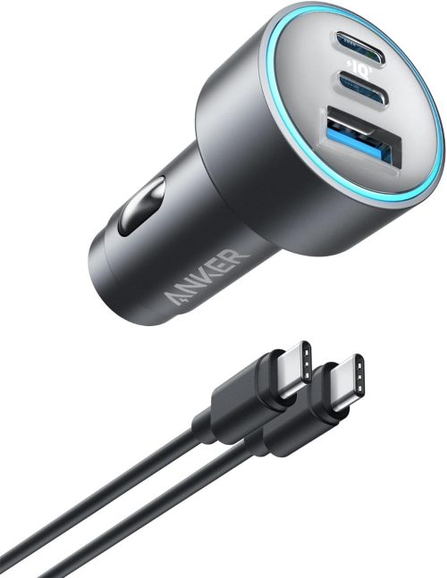 アンカー(ANKER) Anker 535 Car Charger 67W with USB-C & USB-C ケーブル B27310A1