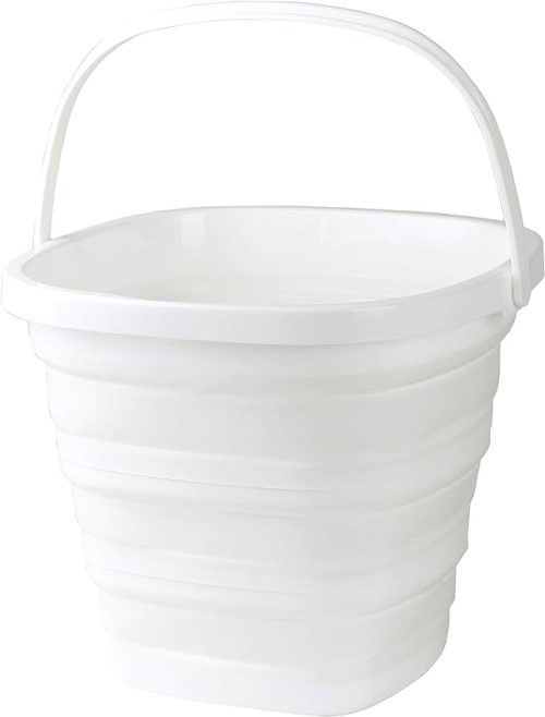 パール金属(PEARL METAL) 折りたたみ バケツ 角型