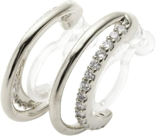 クリームドット(Cream dot) 三日月シェイプ イヤリング