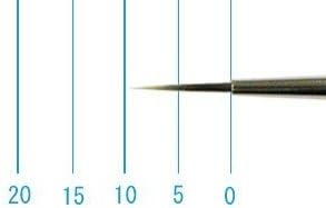 丸善美術商事 インターロン画筆 417短軸 スクリプト