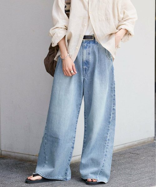 ジャーナル スタンダード(JOURNAL STANDARD) 2タックワイドデニムパンツ