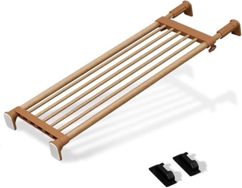 アイリスオーヤマ(IRIS OHYAMA) 木調ハイパー伸縮棚 H-J-UP113