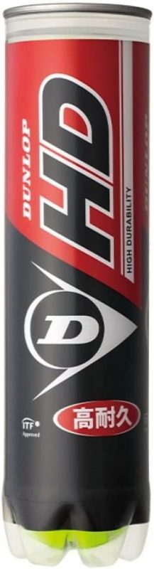 ダンロップ(DUNLOP) HD プレッシャーライズド テニスボール DHDA4DOZ
