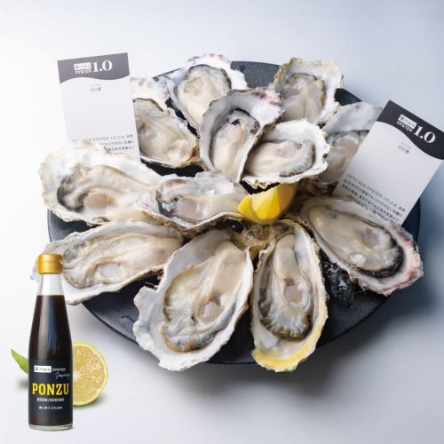 ゼネナルオイスター 生食用殻付き 2産地食べ比べ12個セット