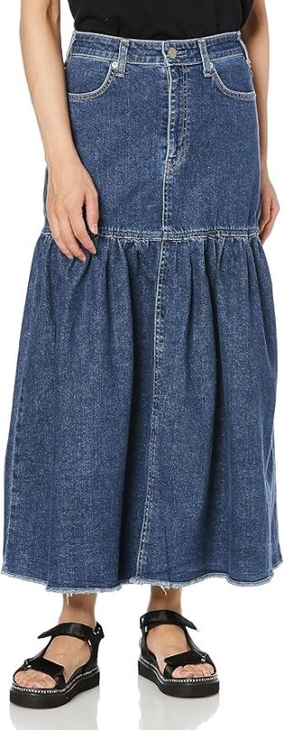 エドウイン(EDWIN) SOMETHING ギャザーフレアスカート