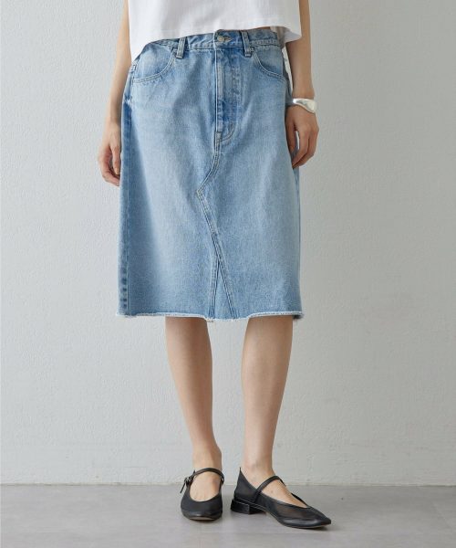 ウィムガゼット(Whim Gazette) GEMINI ドロストデニムスカート