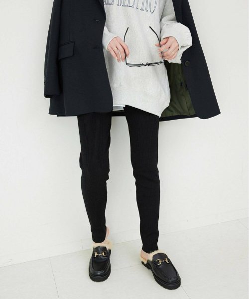 イエナ(IENA) スローブイエナ ウォッシャブルニットレギンス