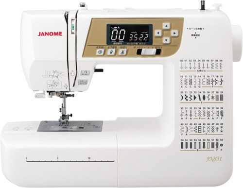 ジャノメ(JANOME) コンピューターミシン JN831 2016
