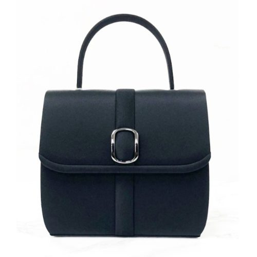 フォルム フォルマ(form forma) バックルモチーフ ブラックフォーマルバッグ