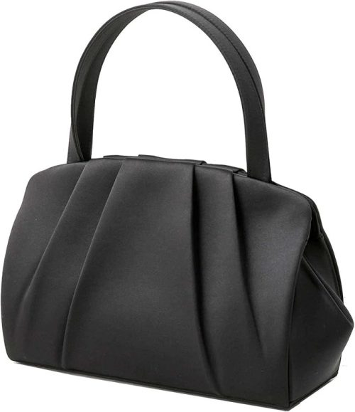 東京ソワール タック入りソフトフォーマルバッグ