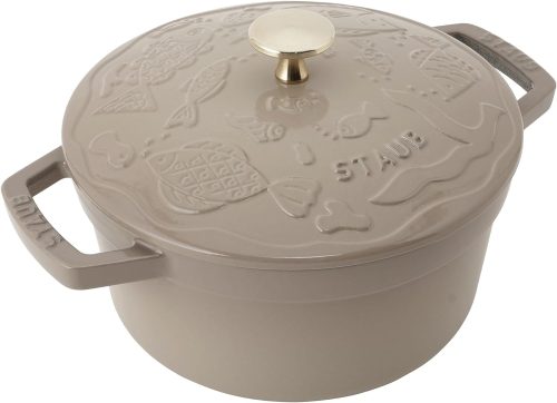ストウブ(staub) STAUB × minä perhonen ココット オーシャン ラウンド 20cm Z1028