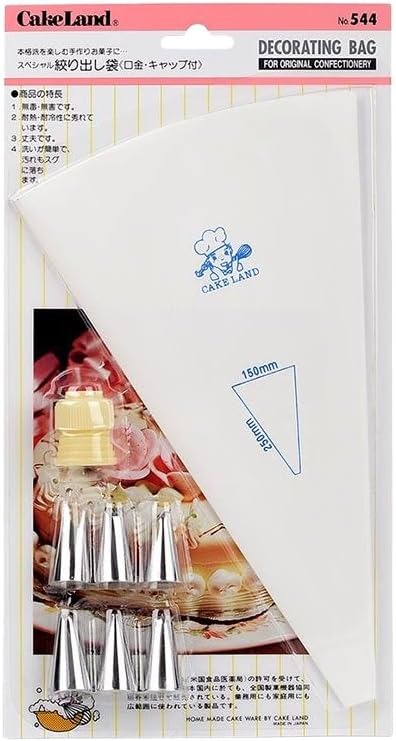 タイガークラウン 絞り出し袋口金付 10吋 544