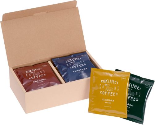ロクメイコーヒー(ROKUMEI COFFEE CO.) ギフト 日常を豊かにする4種のブレンド ドリップバッグ 10pcs rcgf-rg-002
