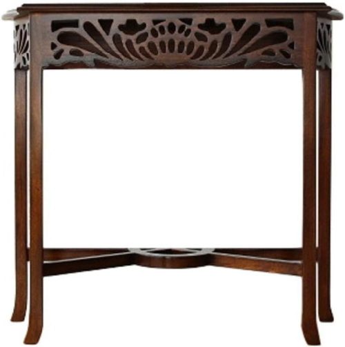 ギギliving マホガニーコンソール透かし彫り diz3284
