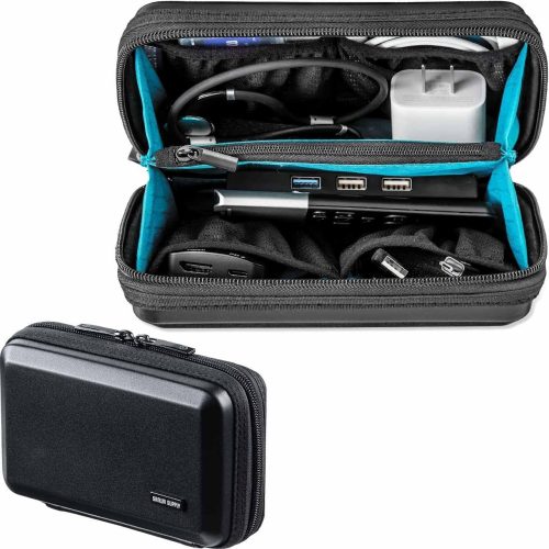 サンワサプライ(SANWA SUPPLY) ハード ガジェットポーチ 200-BAGIN033BK 2023