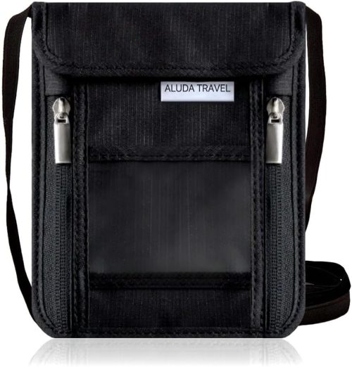 亀登鞄製作所 ALUDA TRAVEL セキュリティポーチ