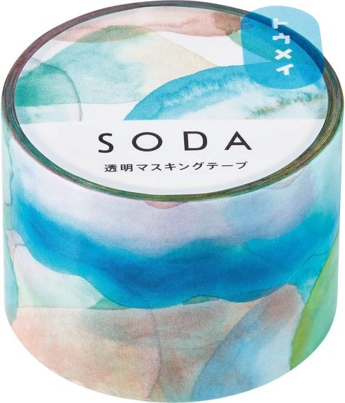 ヒトトキ(HITOTOKI) SODA 透明マスキングテープ