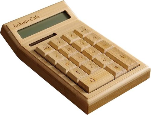 MokuMoku 電卓 竹製