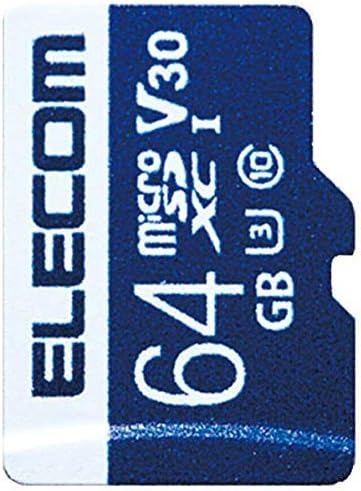 エレコム(ELECOM) データ復旧microSDXCカード UHS-I U3 V30 64GB MF-MS064GU13V3R