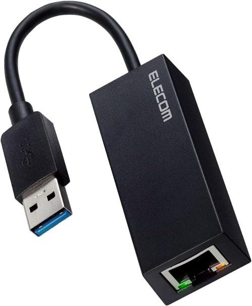 エレコム(ELECOM) USB-Aコネクター 1Gbps 有線LANアダプター EDC-GUA3V2 2023