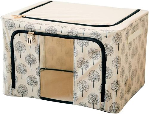 アンファンス(EN FANCE) 北欧柄窓付収納ボックス デイツリー EF-SR13