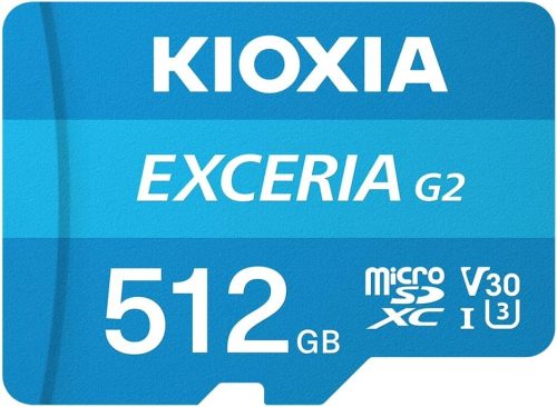 キオクシア(KIOXIA) EXCERIA G2 microSDXC UHS-I メモリカード 512GB KMU-B512G