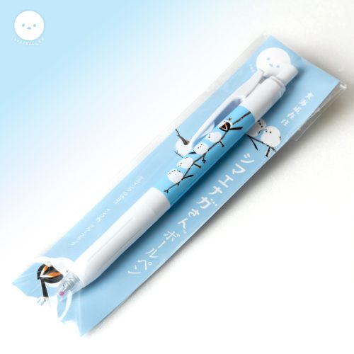 山一佐藤紙店 北海道在住シマエナガさんのボールペン