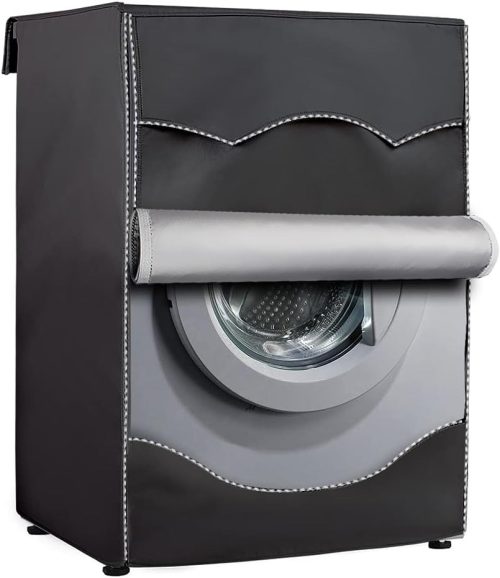 Mr.You 洗濯機カバー ドラム洗濯機専用 ブラック