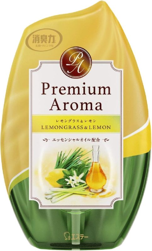 エステー 消臭力 Premium Aroma 玄関・リビング用 レモングラス&バーベナ