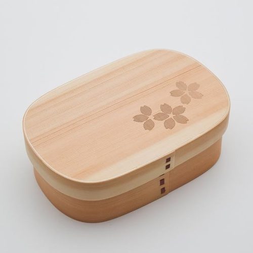 みよし漆器本舗 曲げわっぱ 大和型 SAKURA mw-168