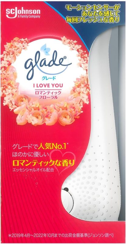 SCジョンソン(SCJohnson) グレード 消臭センサー＆スプレー ILOVE YOU ロマンティックフローラル