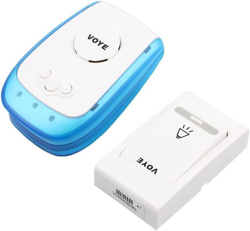 ORIGINCOM ボタン式ワイヤレスチャイム WCV009B 2022