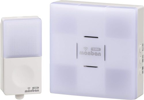 オーム電機(OHM) monban CUBE 押しボタン送信機+光フラッシュAC電源式受信機 OCH-SET23-BLUE 2021